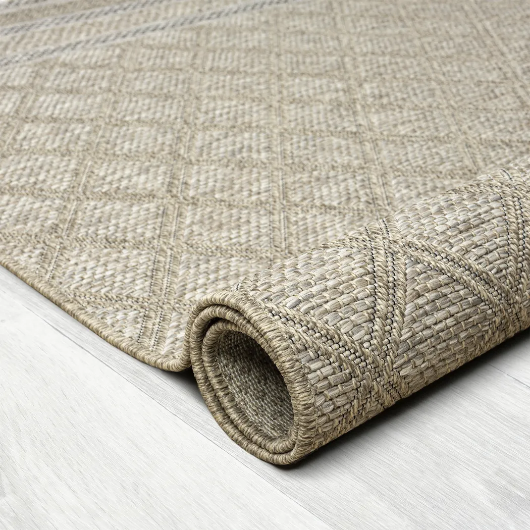 Penmont Tan 5' x 7' Indoor/Outdoor Rug - Image 6