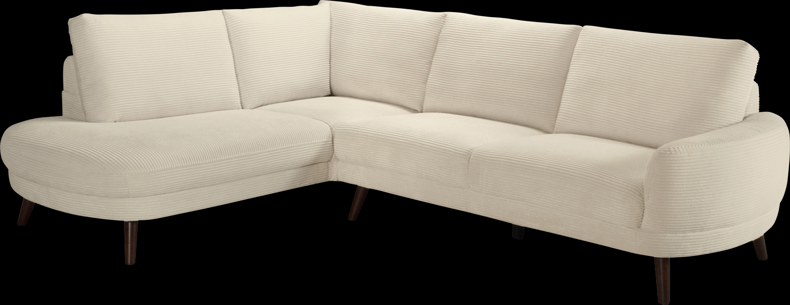 Penn Station Cream 2 Pc Sectional - Thumbnail - Image 1