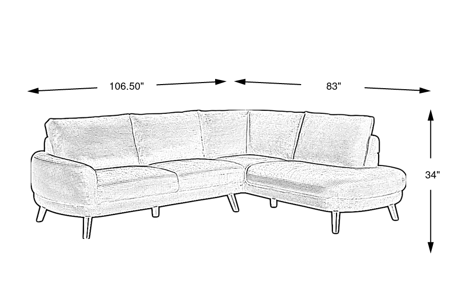 Dimension Image. Please refer to the Dimension Tab on this page for dimension details.