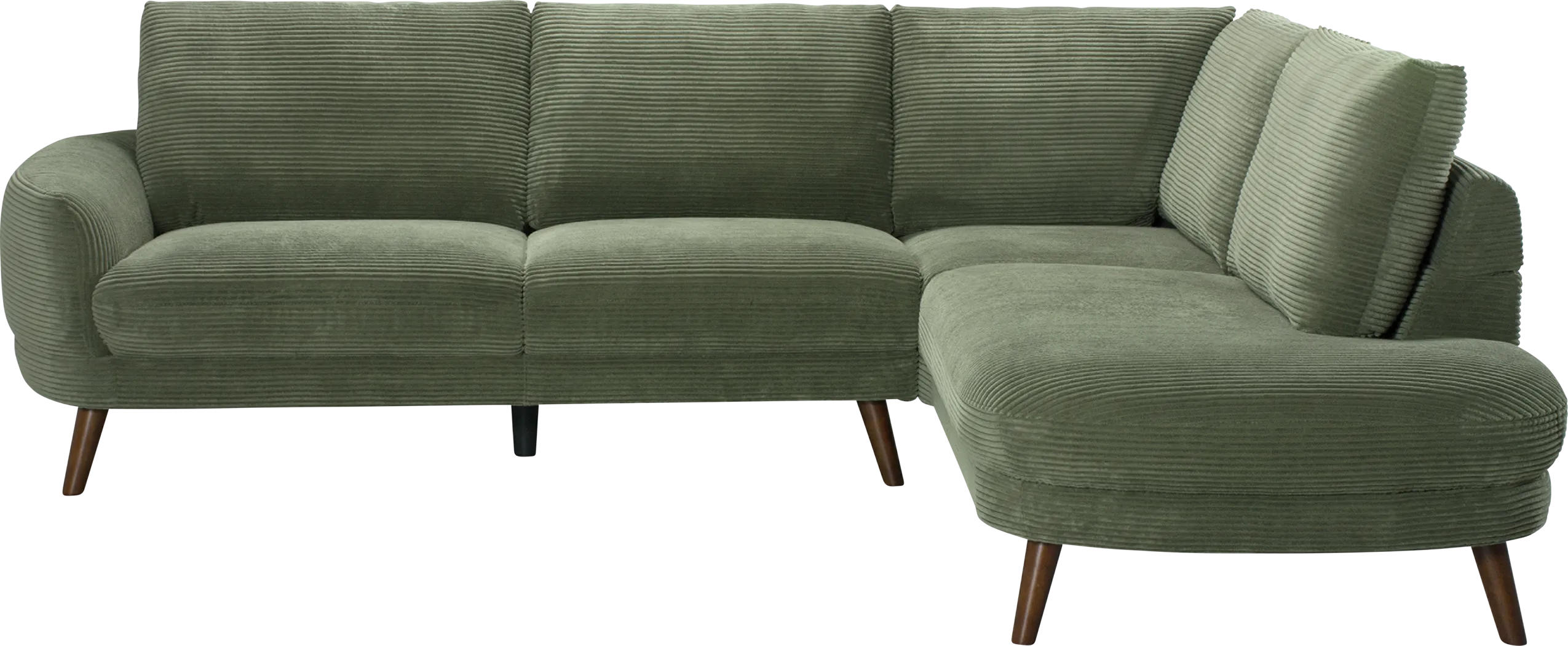 Penn Station Green 2 Pc Sectional - Thumbnail - Image 3