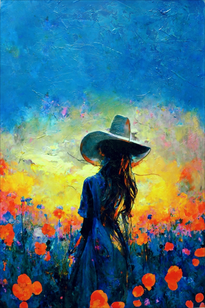 Pennacook I Blue Artwork - Thumbnail - Image 1