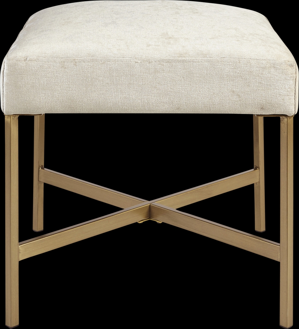 Pennhill Cream Ottoman - Thumbnail - Image 1
