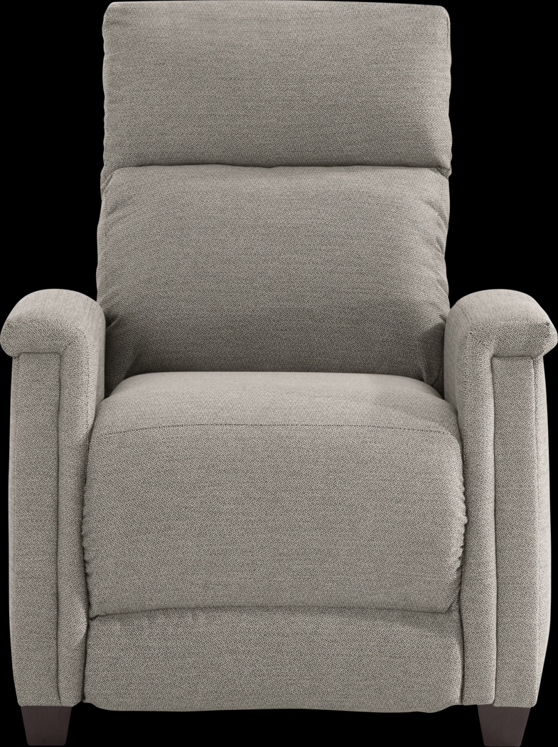 Pennhurst Light Gray Triple Power Recliner - Thumbnail - Image 2