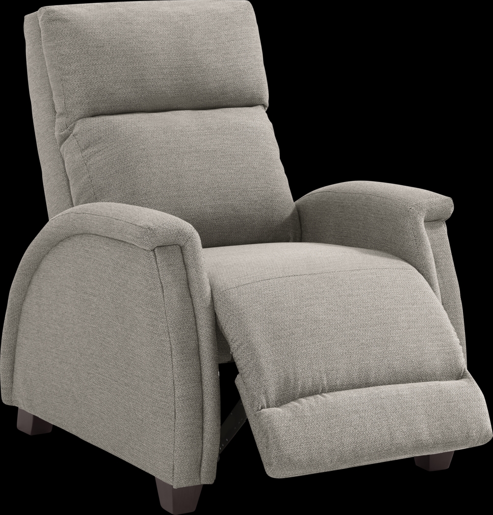 Pennhurst Light Gray Triple Power Recliner - Thumbnail - Image 3