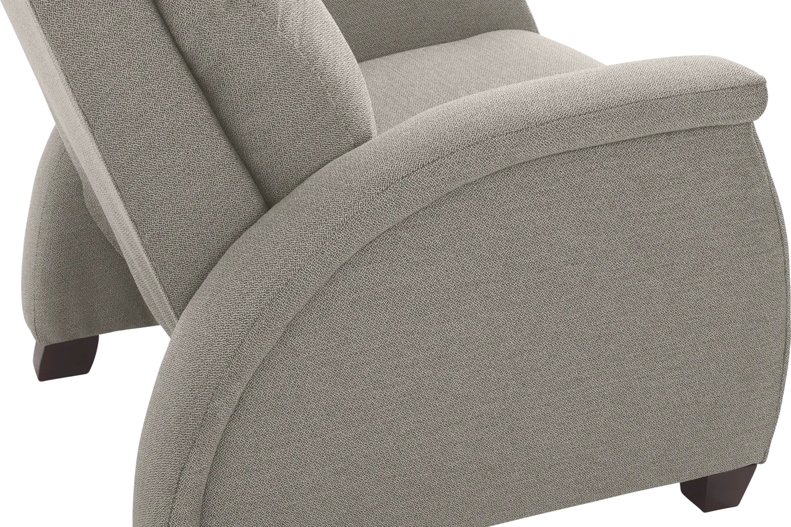 Pennhurst Light Gray Triple Power Recliner - Image 6