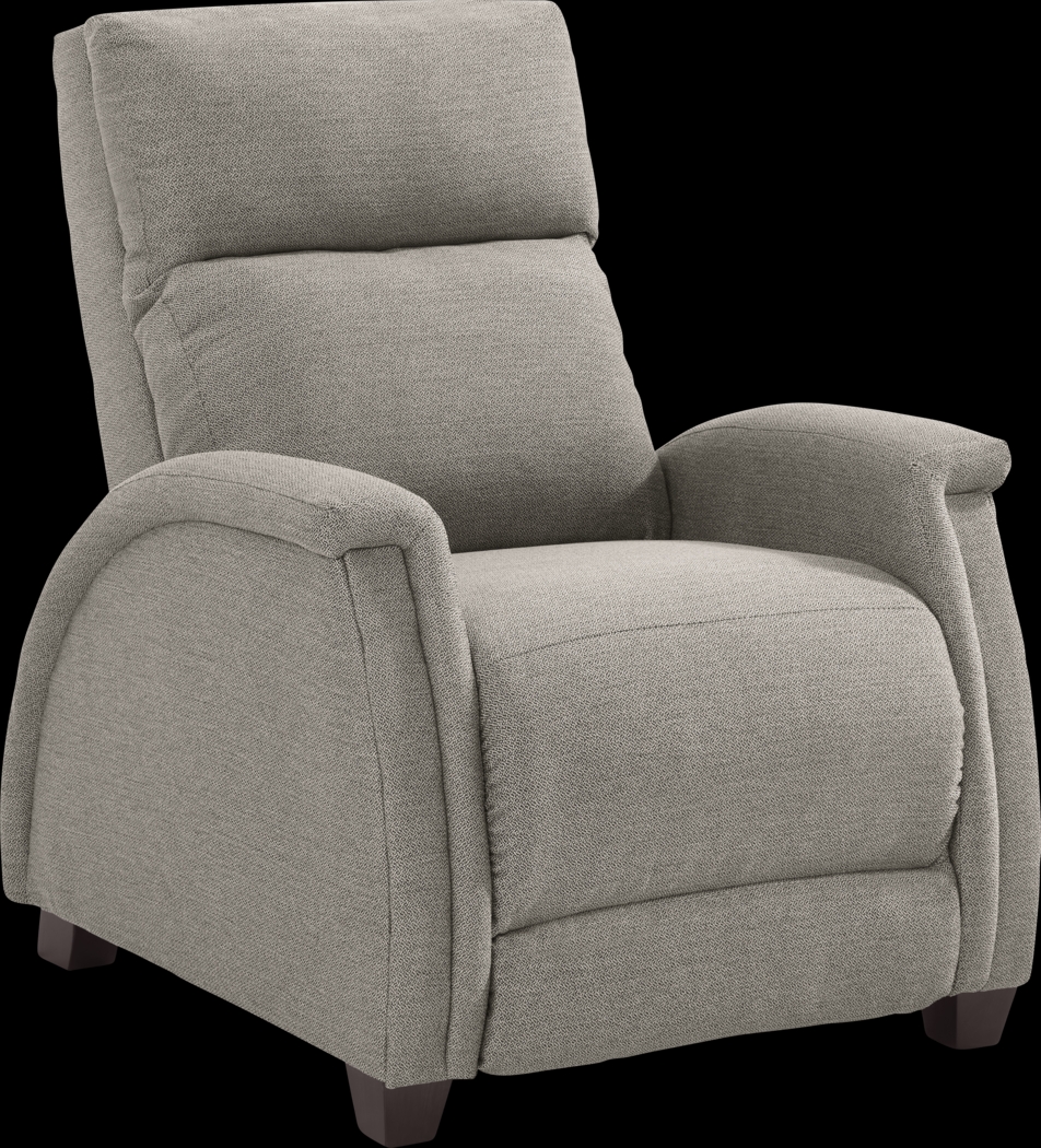 Pennhurst Light Gray Triple Power Recliner - Thumbnail - Image 1
