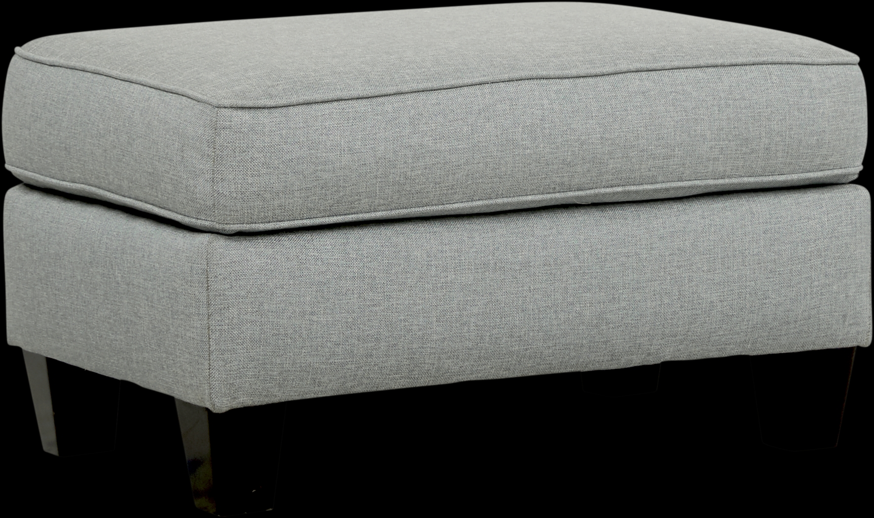 Pennington Blue Ottoman - Thumbnail - Image 1