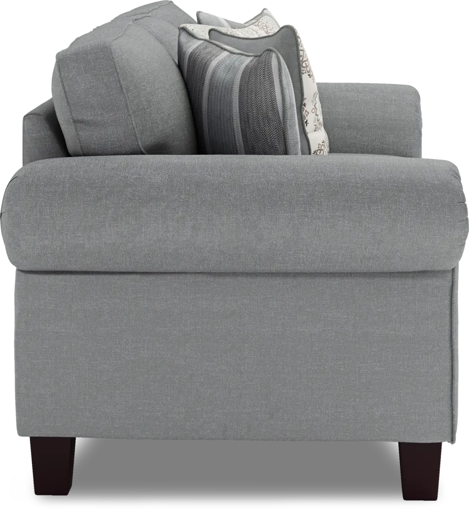 Pennington Gray Gel Foam Sleeper - Image 5