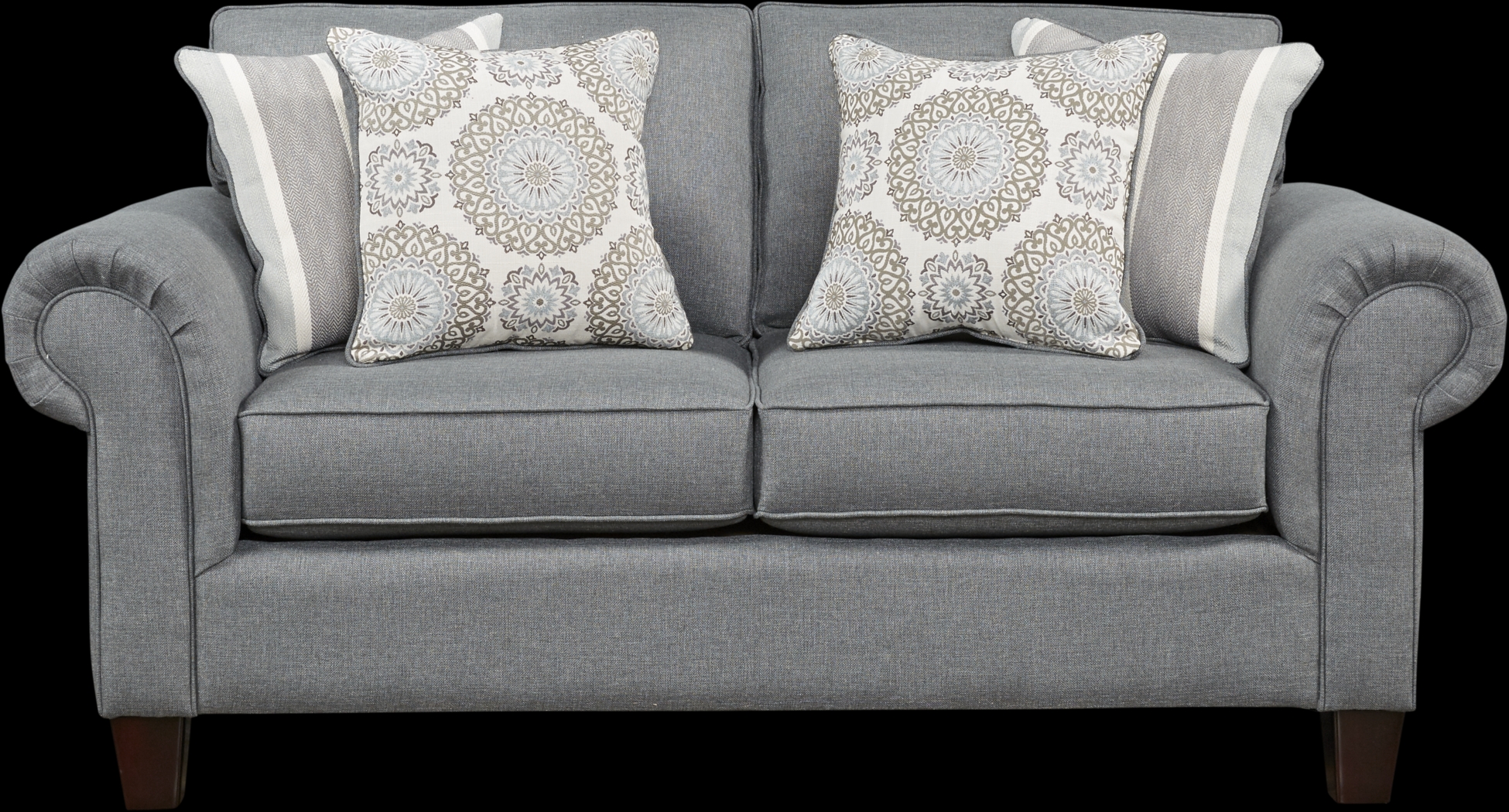 Pennington Gray 8 Pc Living Room - Thumbnail - Image 7