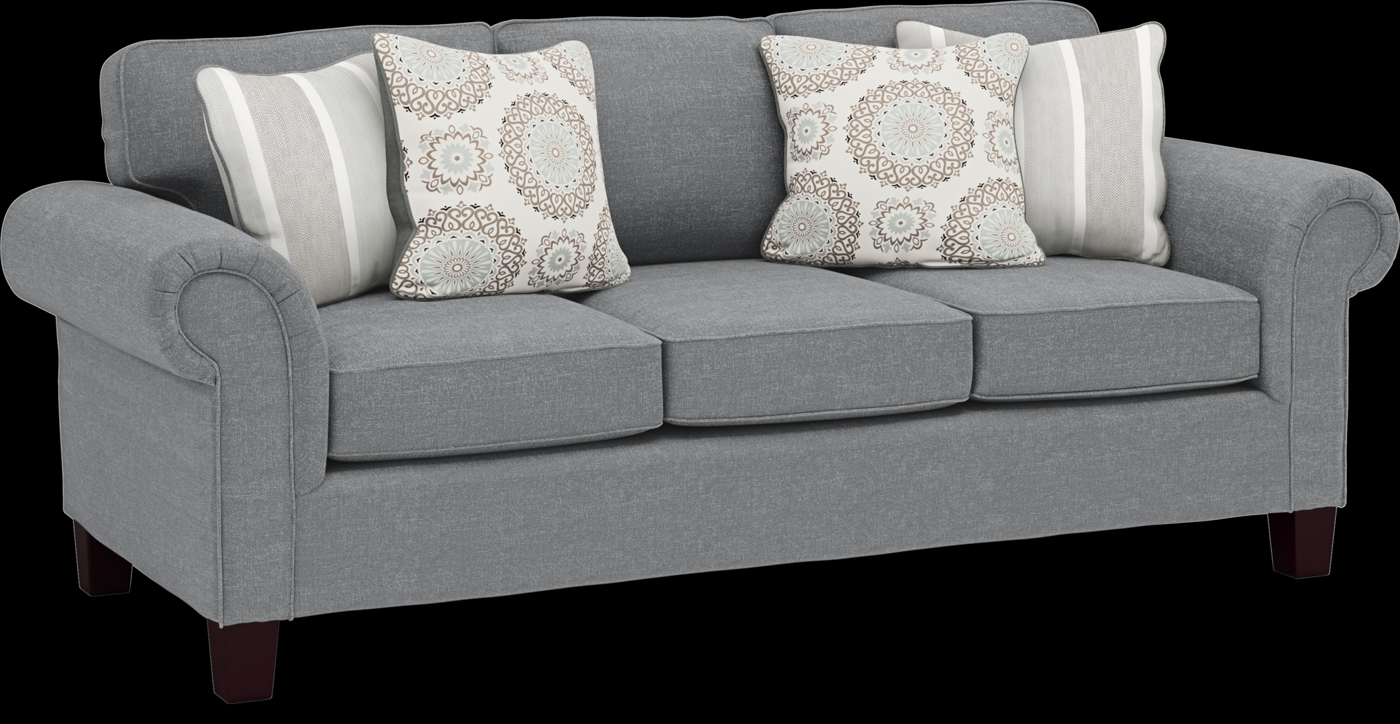 Pennington Gray 8 Pc Living Room - Thumbnail - Image 4