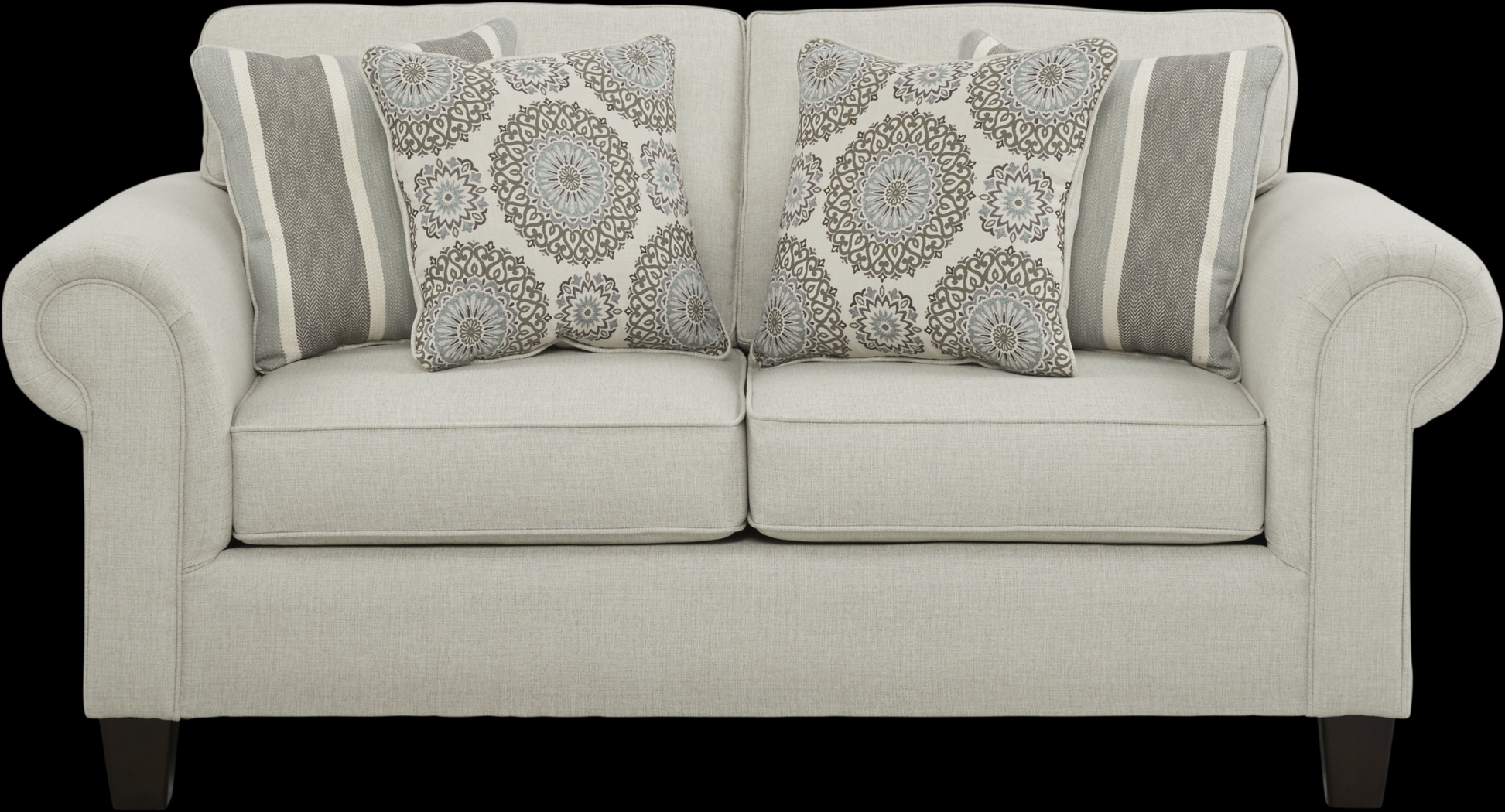 Pennington Sand 7 Pc Living Room with Gel Foam Sleeper Sofa - Thumbnail - Image 8