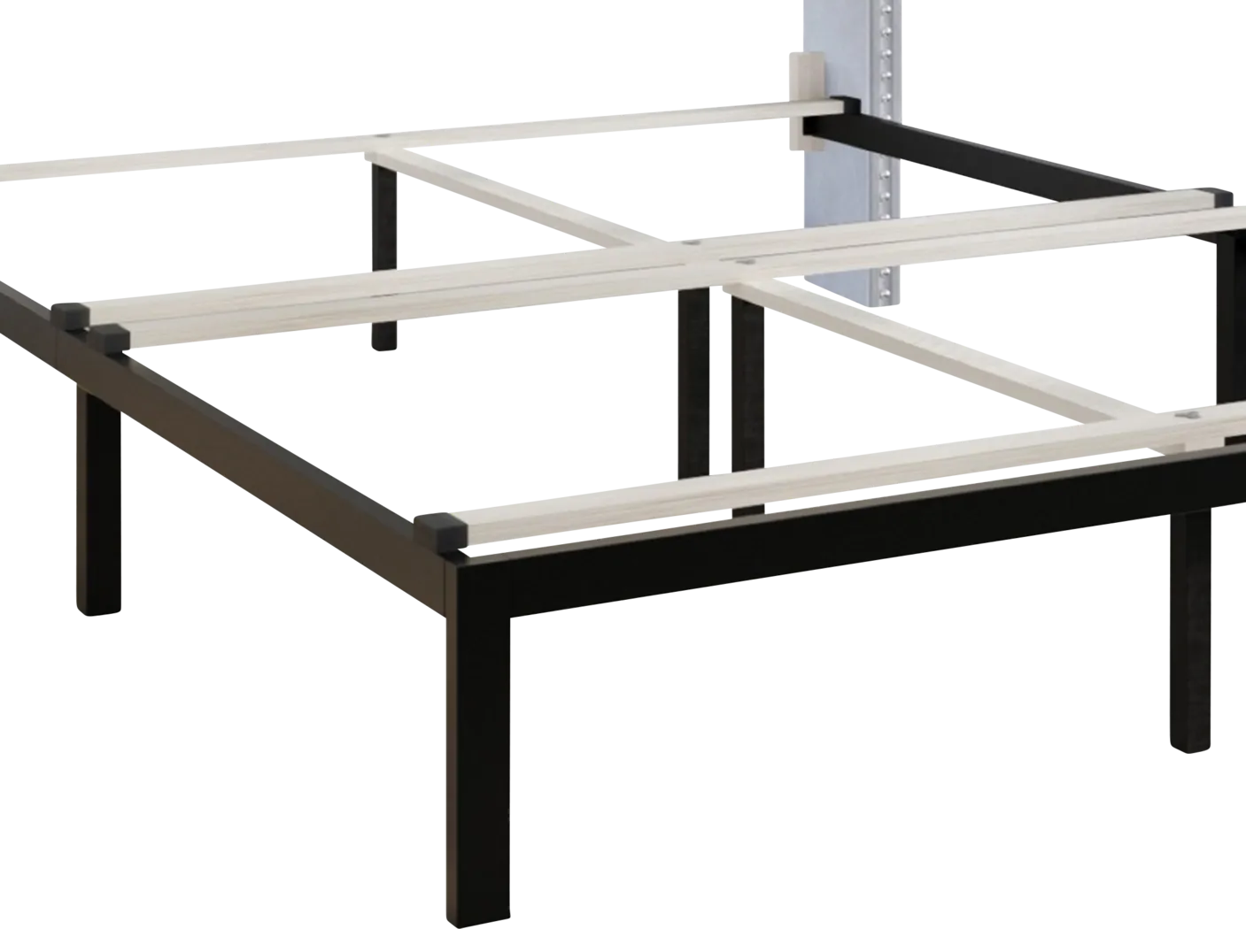 Penroselane Light Gray Queen Bed with 2 Nightstands - Thumbnail - Image 4
