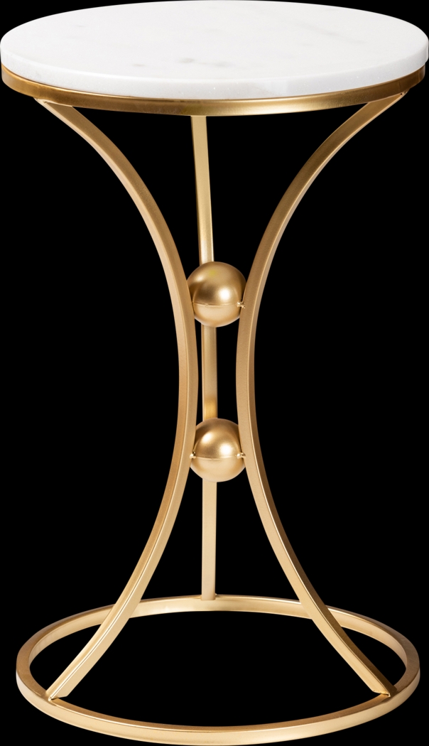 Penticton White End Table - Thumbnail - Image 3