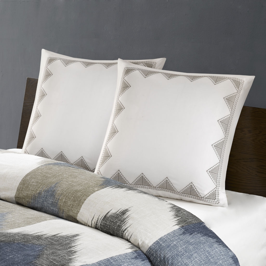 Pentire White Euro Sham - Thumbnail - Image 1