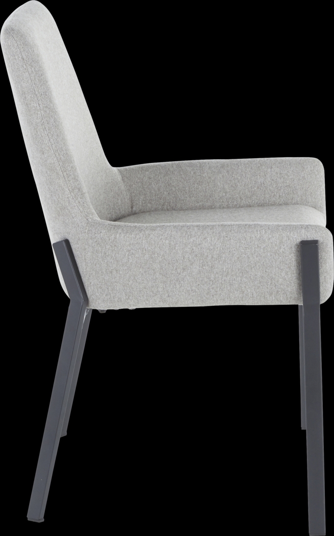 Pentland Gray Side Chair, Set of 2 - Thumbnail - Image 3