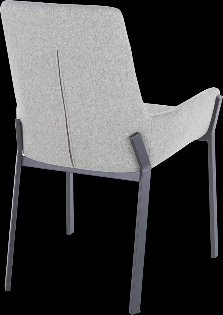 Pentland Gray Side Chair, Set of 2 - Thumbnail - Image 4
