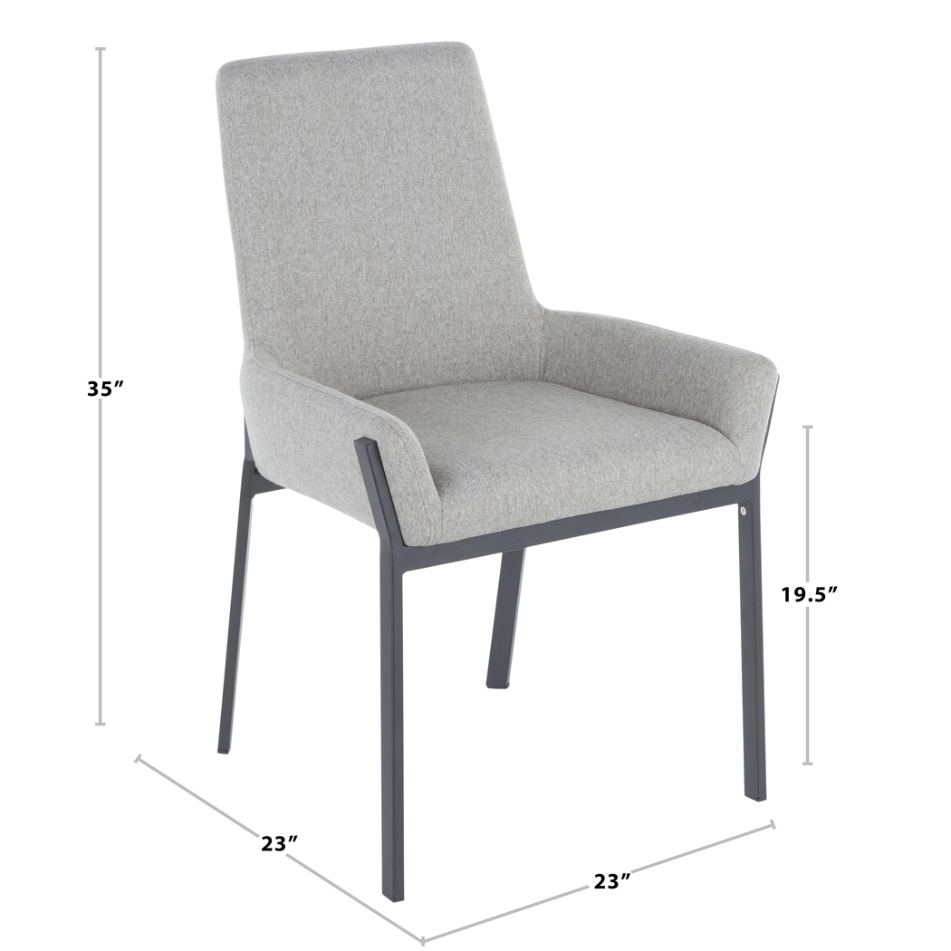 Pentland Gray Side Chair, Set of 2 - Thumbnail - Image 10