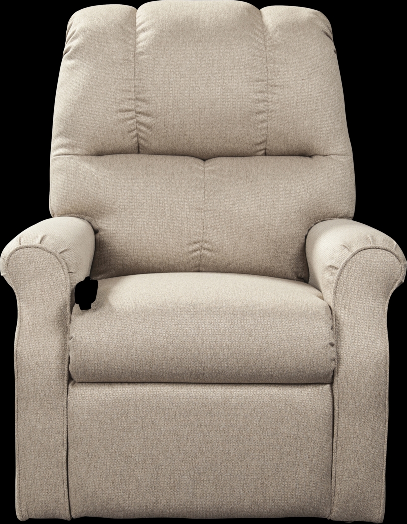 Pentonshire Beige Lift Chair Dual Power Recliner - Thumbnail - Image 3