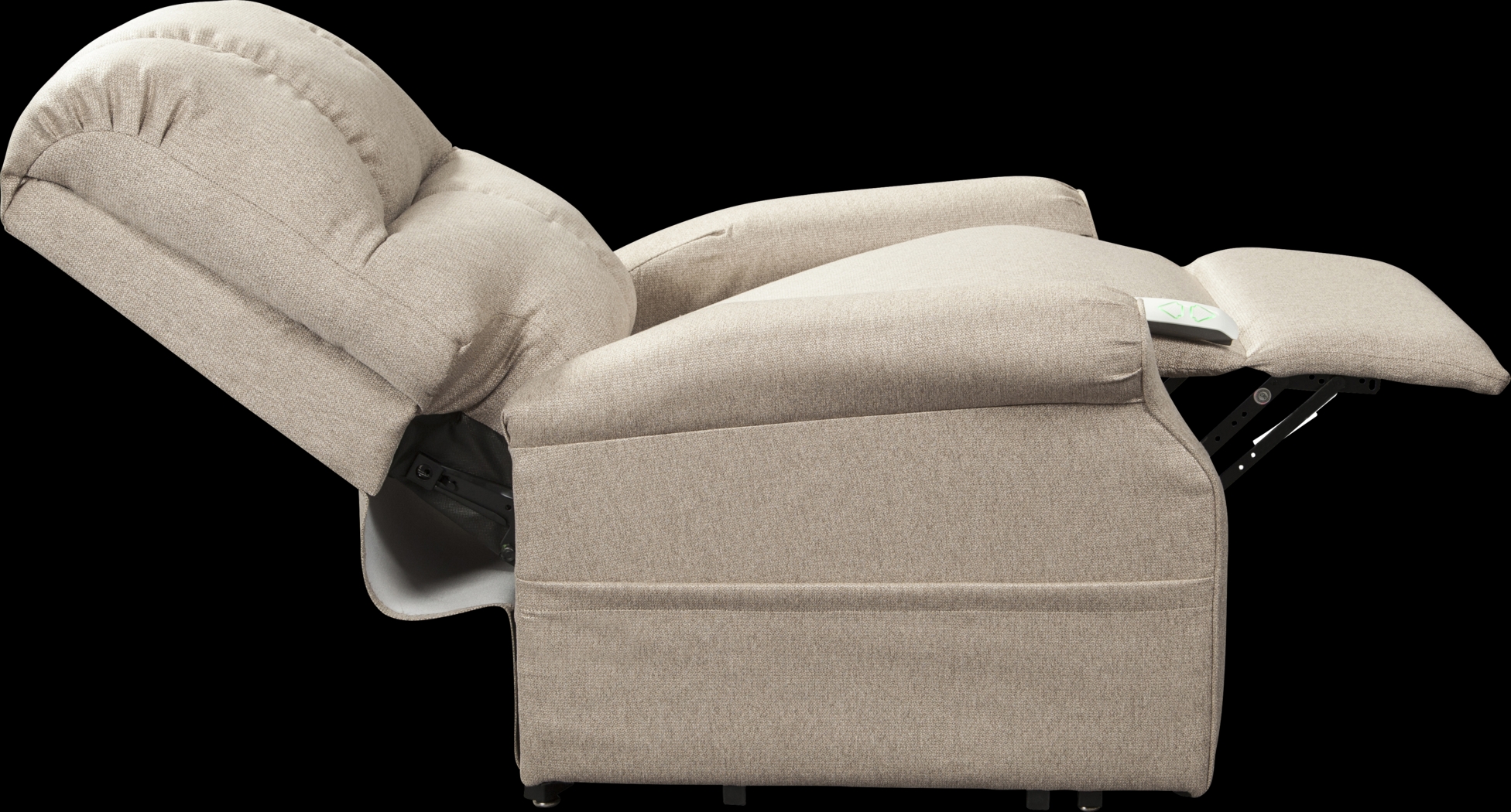 Pentonshire Beige Lift Chair Dual Power Recliner - Thumbnail - Image 5