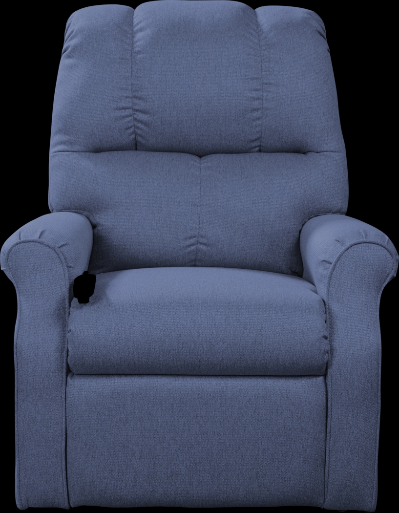 Pentonshire Blue Lift Chair Power Recliner - Thumbnail - Image 3