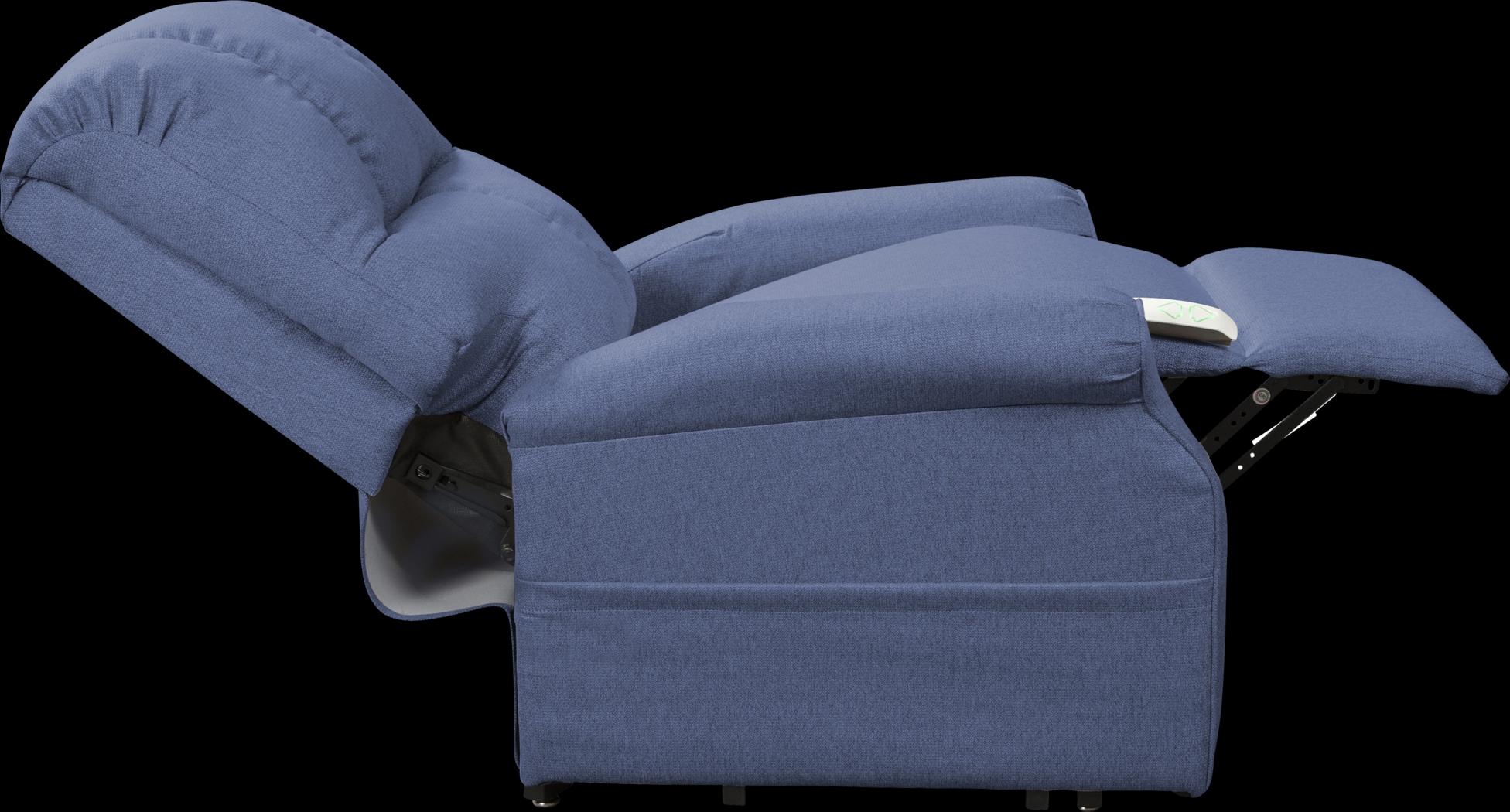 Pentonshire Blue Lift Chair Power Recliner - Thumbnail - Image 5