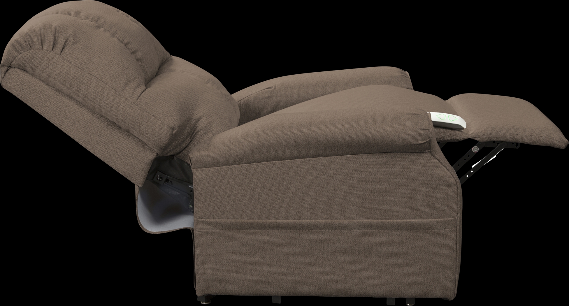 Pentonshire Brown Lift Chair Power Recliner - Thumbnail - Image 5