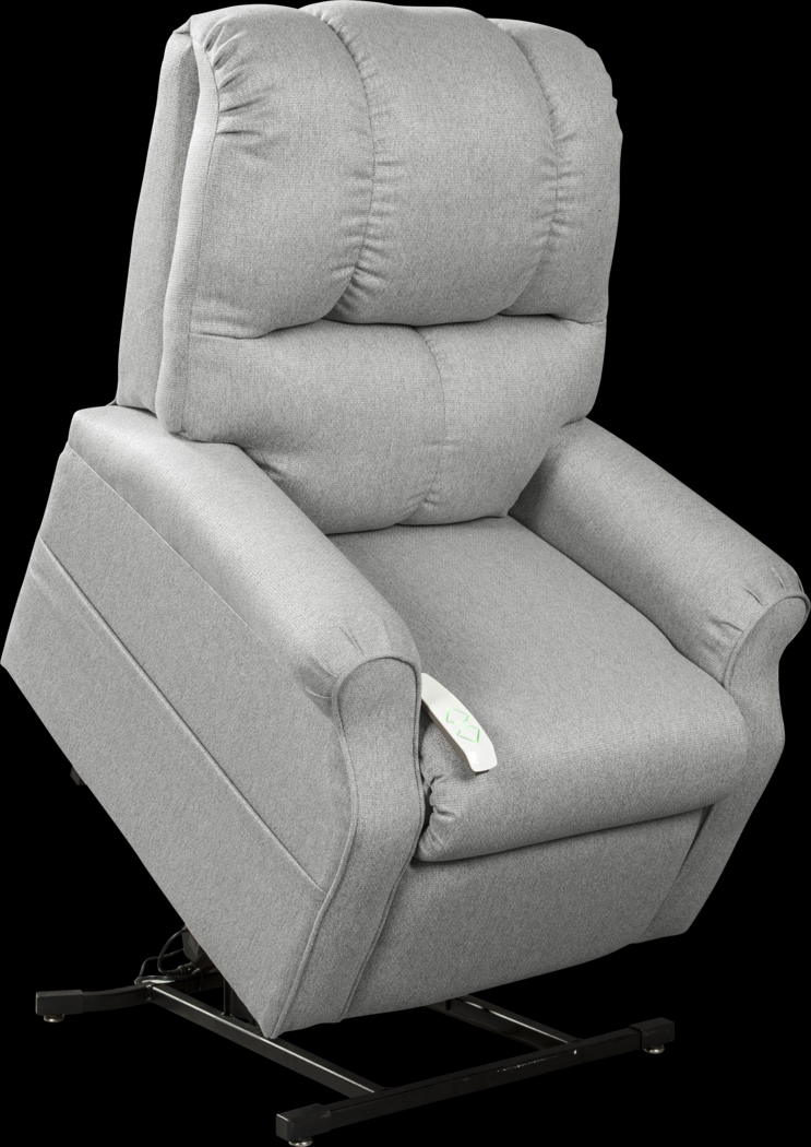 Pentonshire Gray Lift Chair Dual Power Recliner - Thumbnail - Image 2
