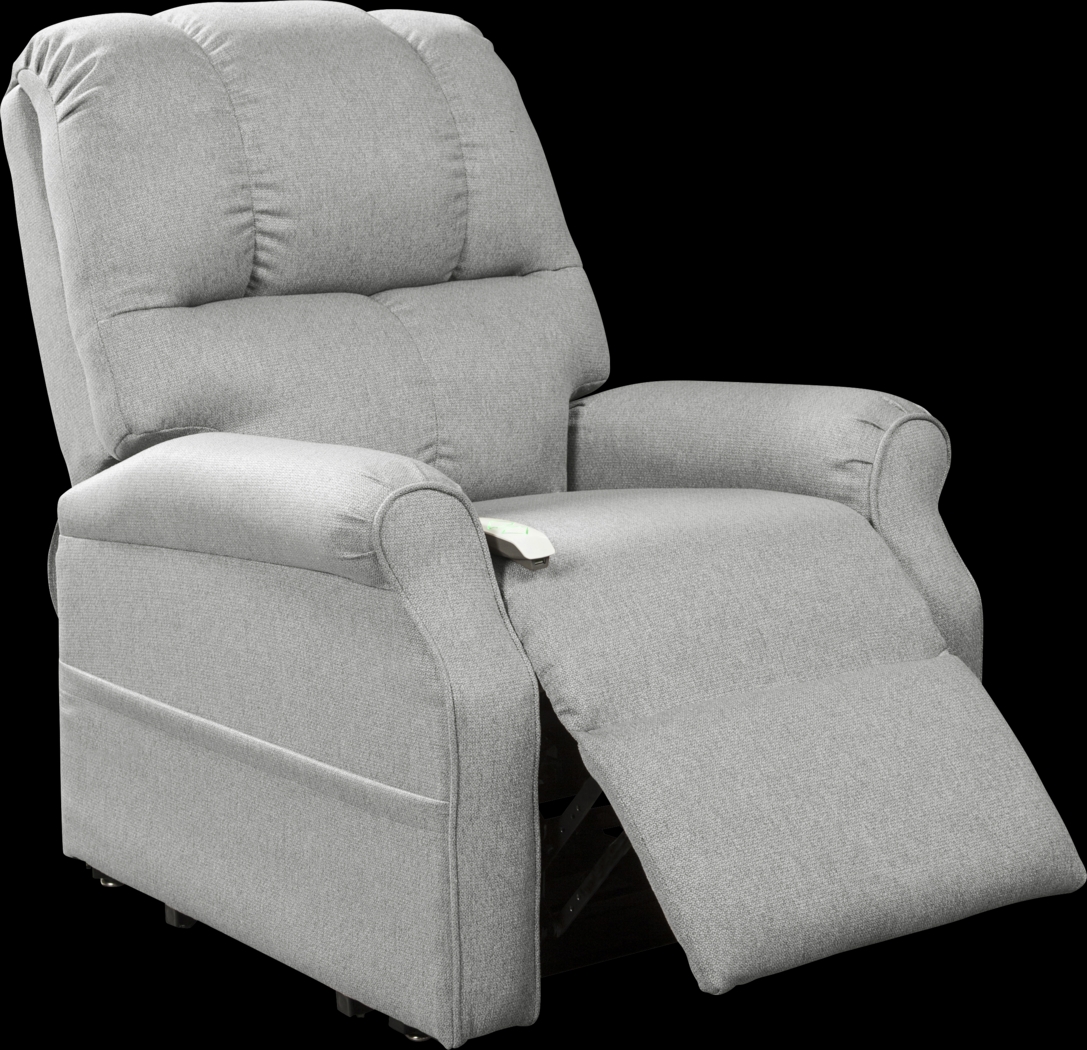 Pentonshire Gray Lift Chair Dual Power Recliner - Thumbnail - Image 4