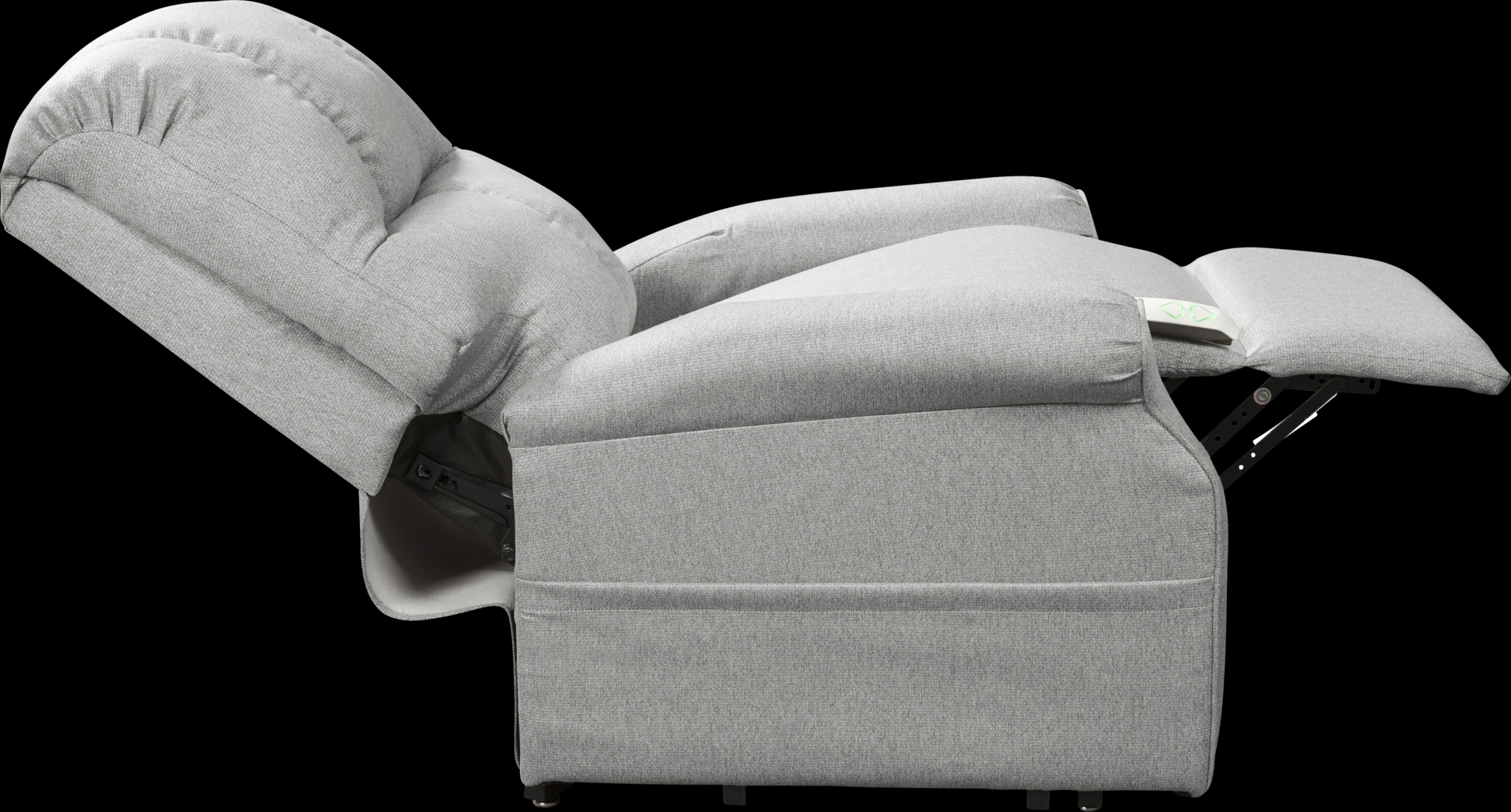 Pentonshire Gray Lift Chair Dual Power Recliner - Thumbnail - Image 5
