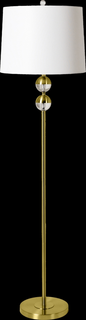 Peony Sea Gold Floor Lamp - Thumbnail - Image 1