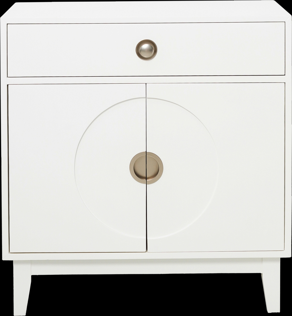 Peralto White Accent Cabinet - Thumbnail - Image 4