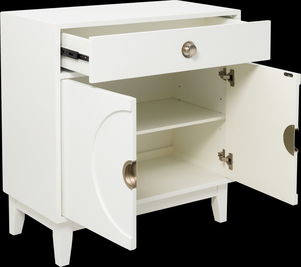 Peralto White Accent Cabinet - Thumbnail - Image 6