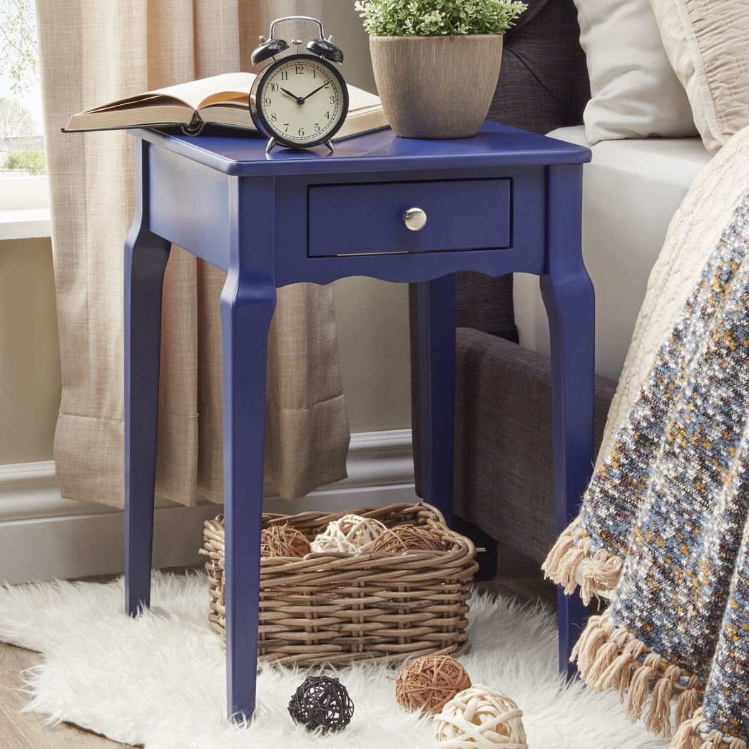 Percel Navy Accent Table - Thumbnail - Image 2