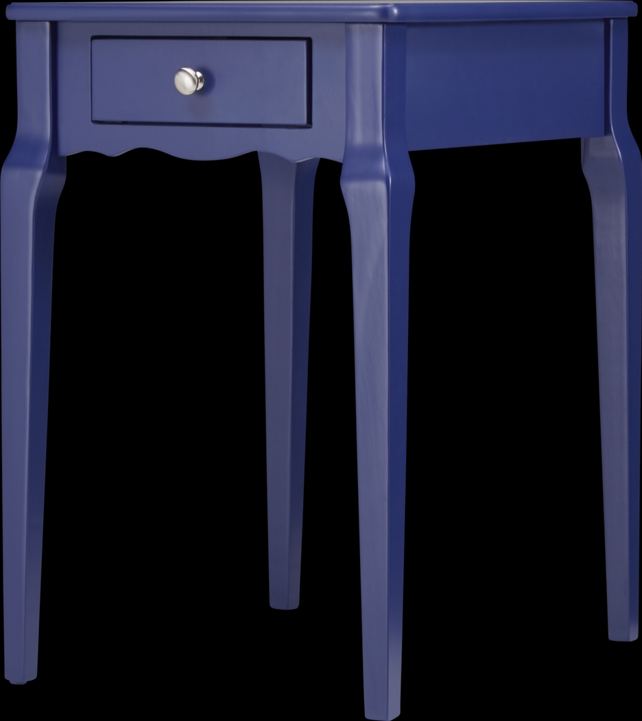 Percel Navy Accent Table - Thumbnail - Image 1