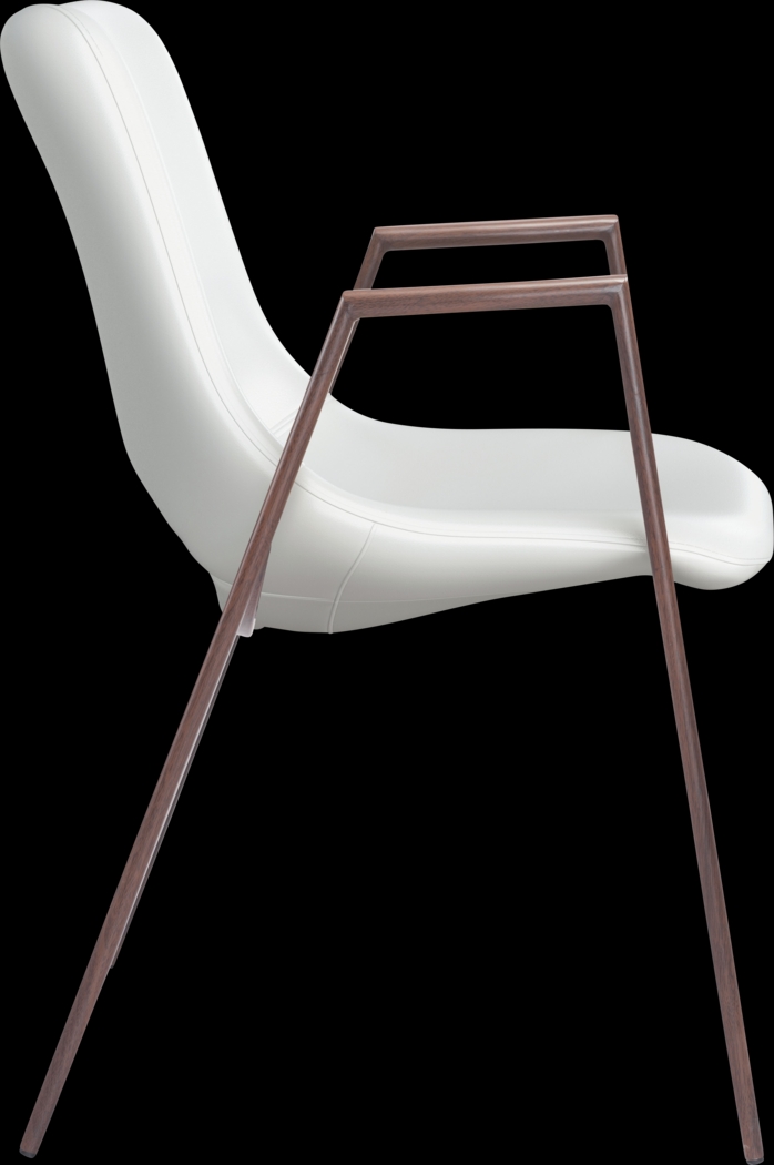 Percheron White Dining Chair, Set of 2 - Thumbnail - Image 3