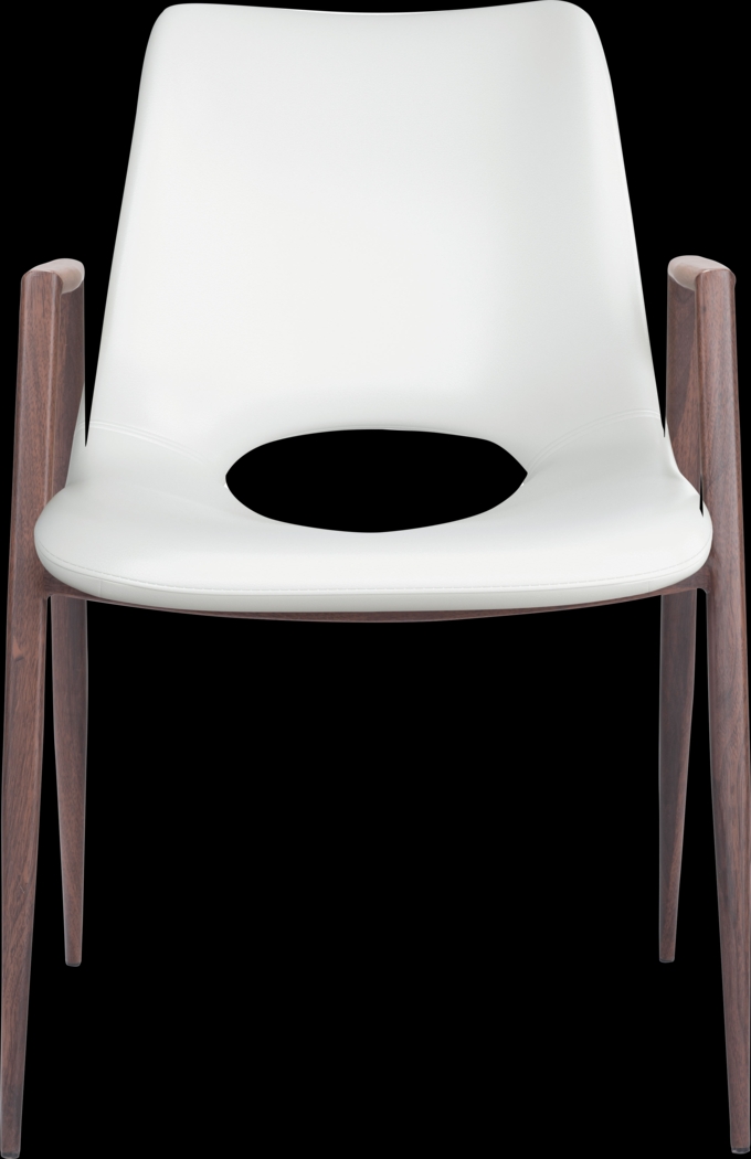 Percheron White Dining Chair, Set of 2 - Thumbnail - Image 4