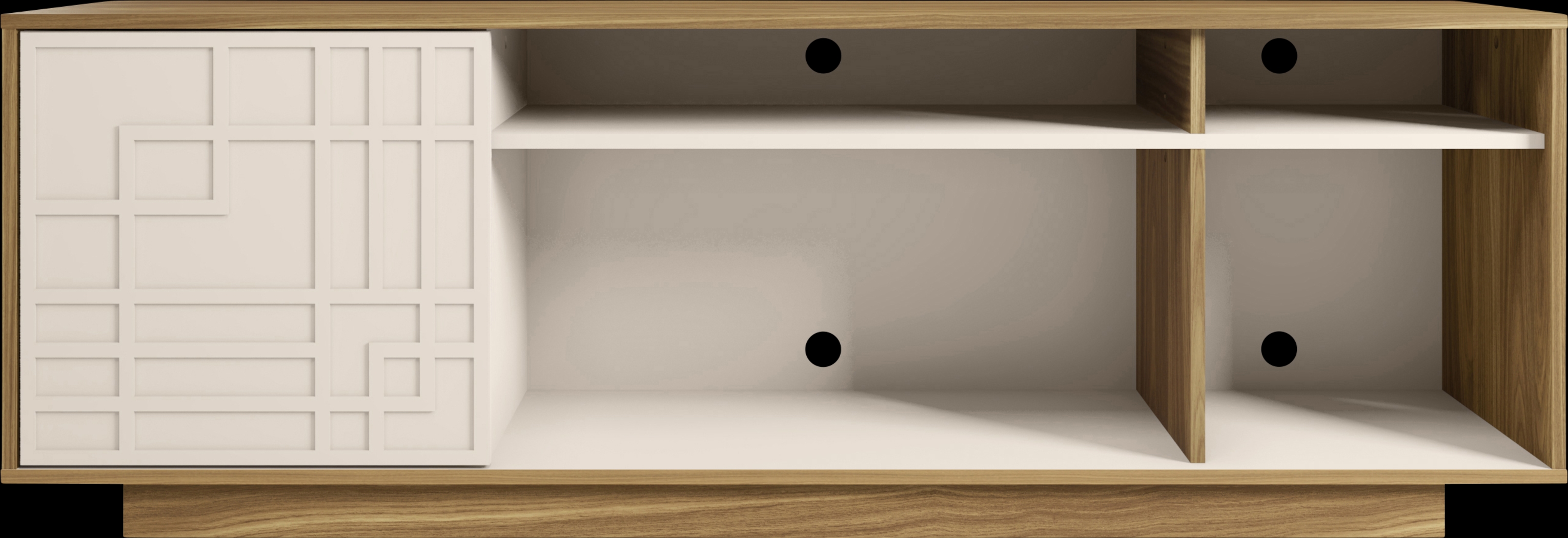 Percita Oak 63 in. Console - Thumbnail - Image 1