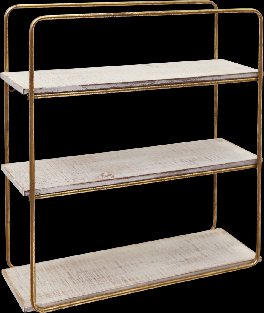 Peregine Gold Wall Shelf - Thumbnail - Image 1