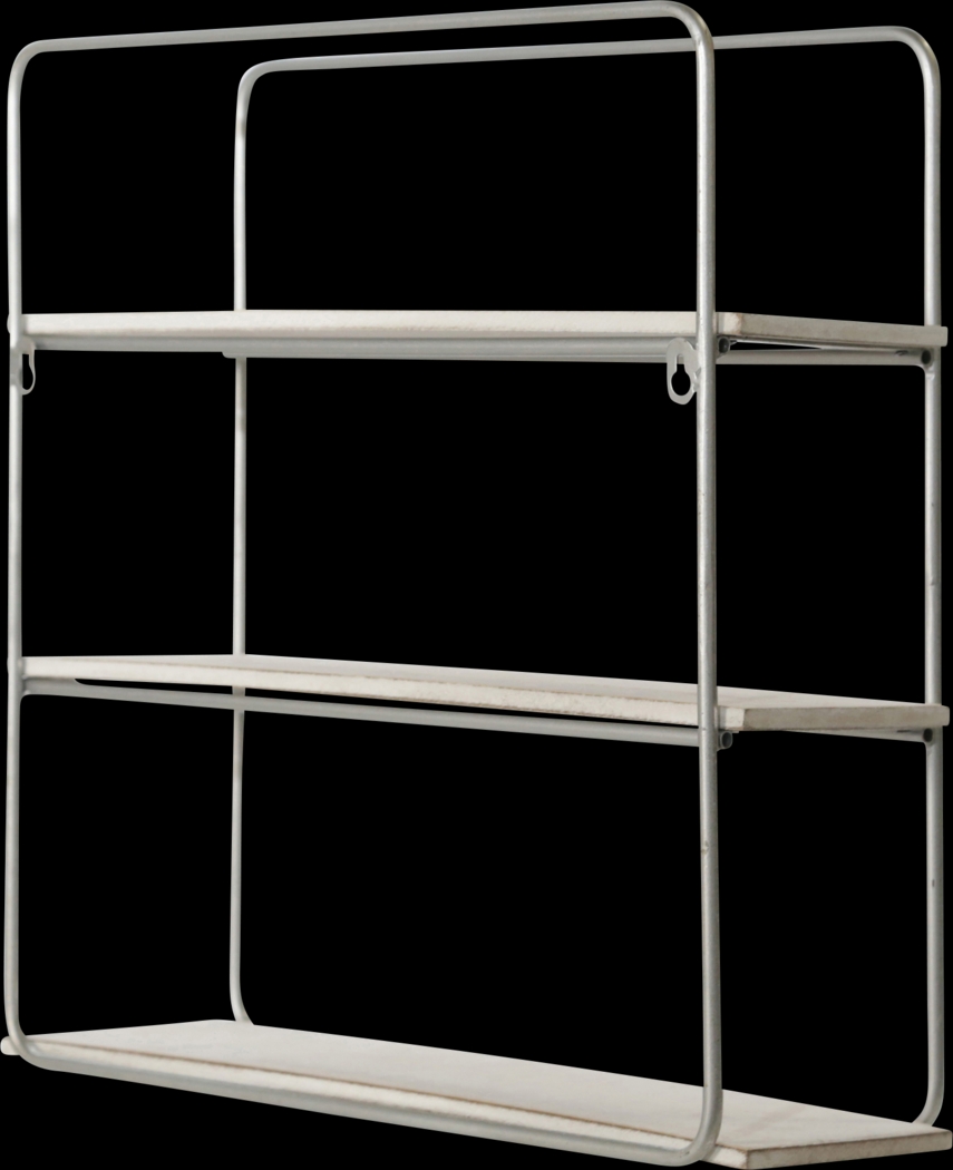 Peregine White Wall Shelf - Thumbnail - Image 3