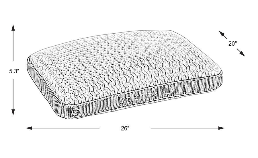 Dimension Image. Please refer to the Dimension Tab on this page for dimension details.