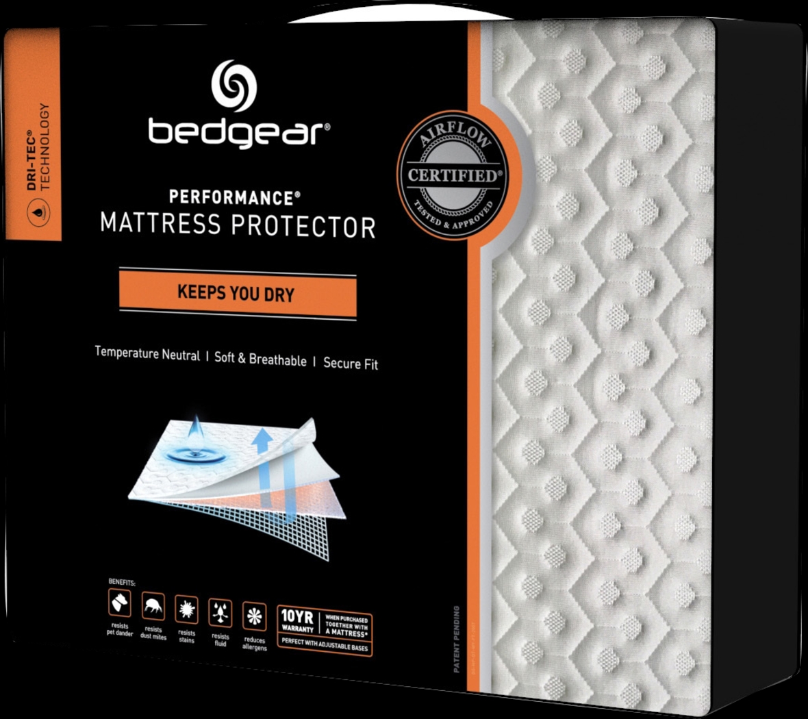 Bedgear Dri-Tec Full Mattress Protector - Thumbnail - Image 1