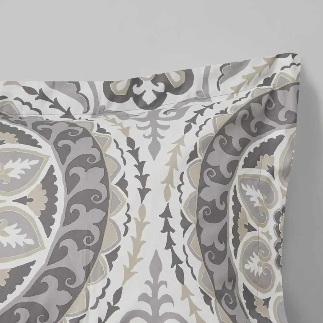 Periston Taupe 9 Pc Queen Comforter Set - Thumbnail - Image 12
