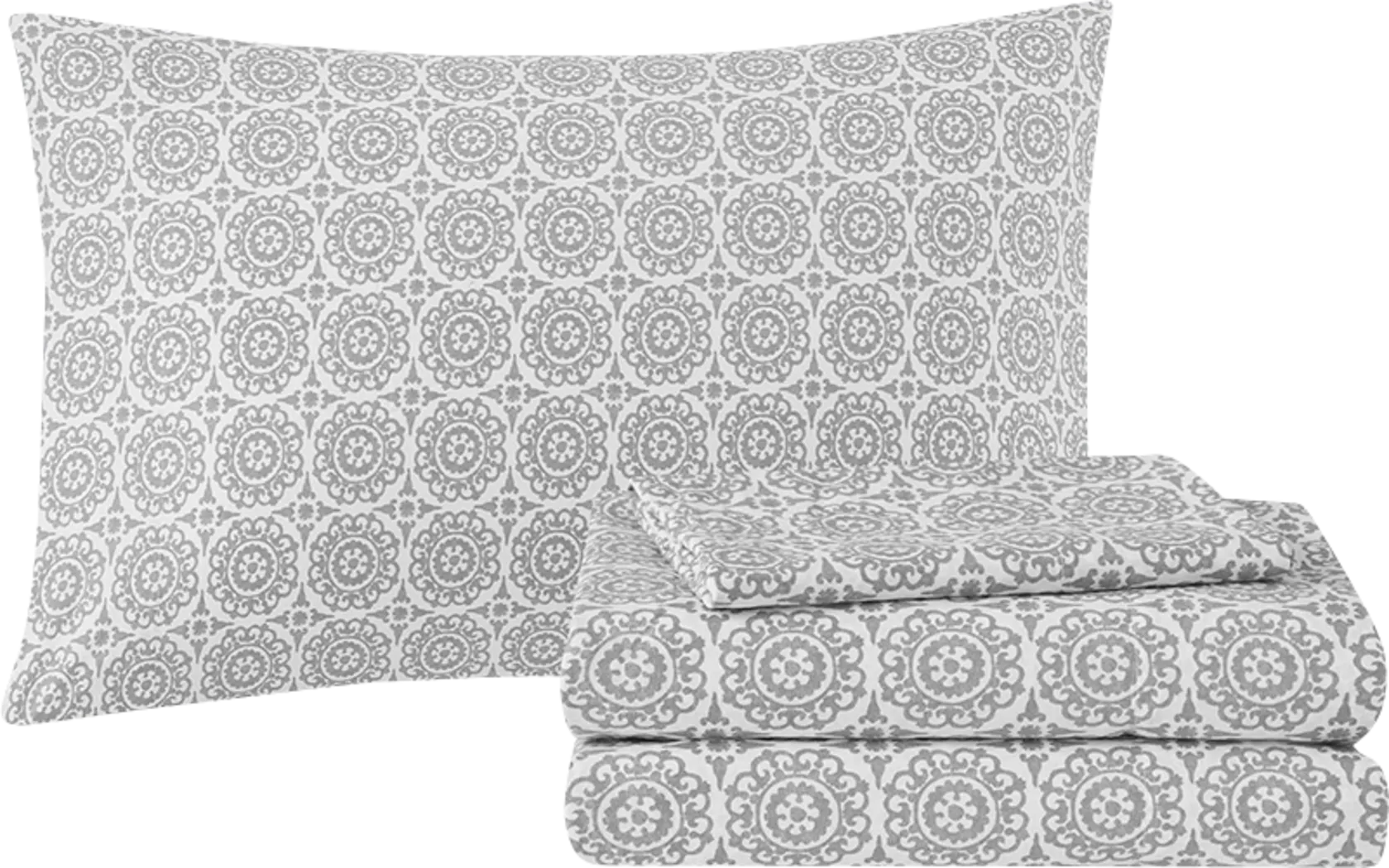 Periston Taupe 9 Pc Queen Comforter Set - Thumbnail - Image 3
