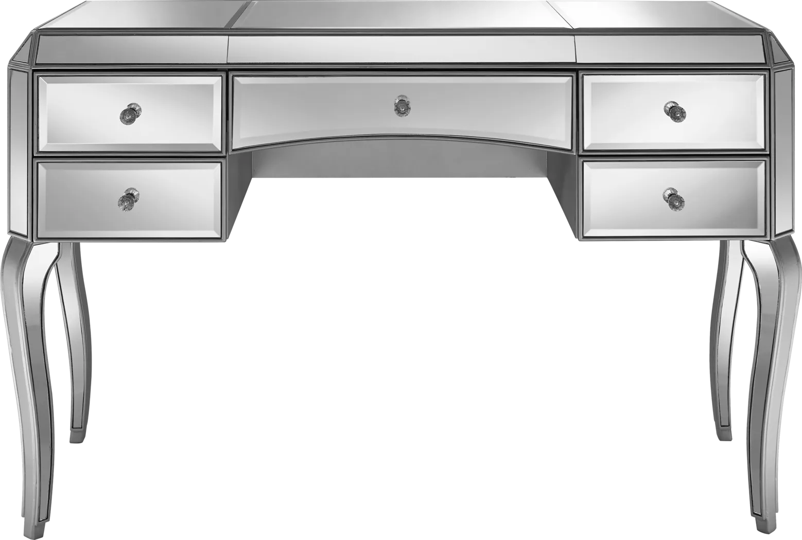 Perla Silver Desk - Thumbnail - Image 1