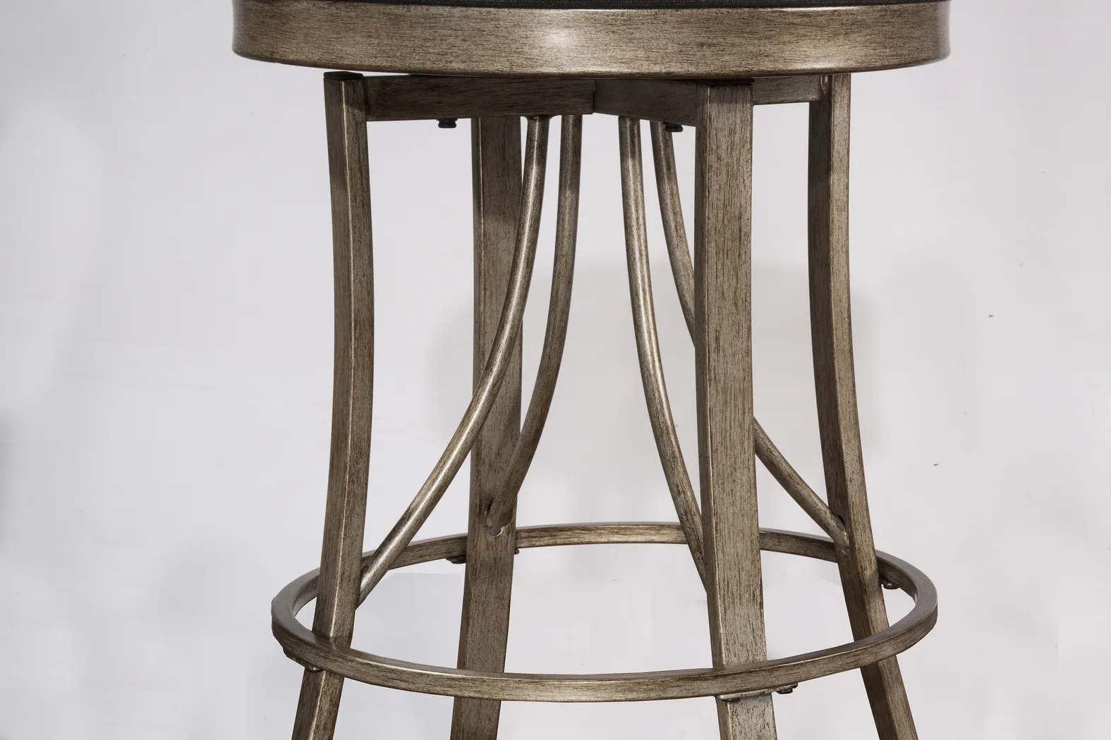 Perrabo Champagne Swivel Barstool - Thumbnail - Image 3