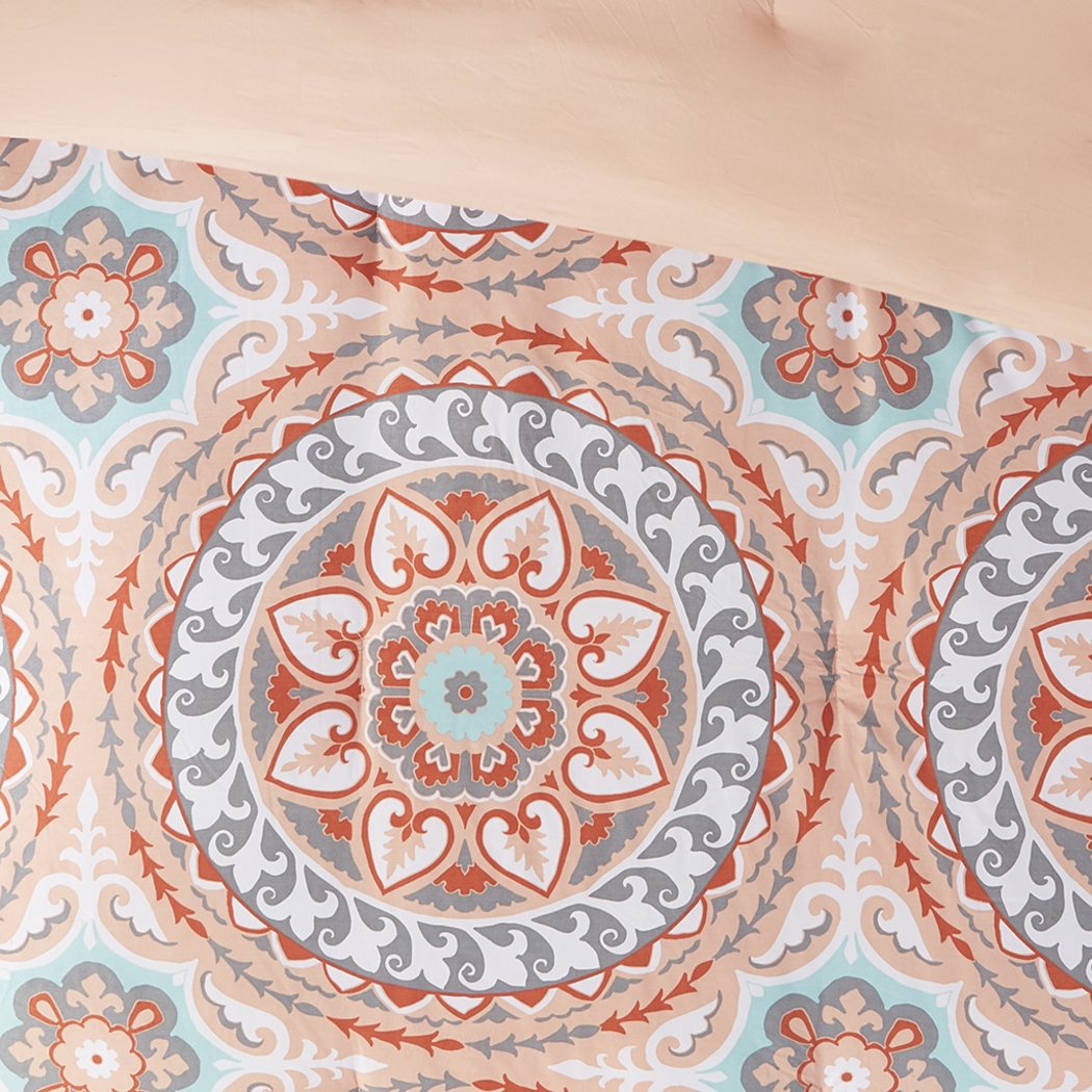 Perrault Coral 9 Pc Full Comforter Set - Thumbnail - Image 10