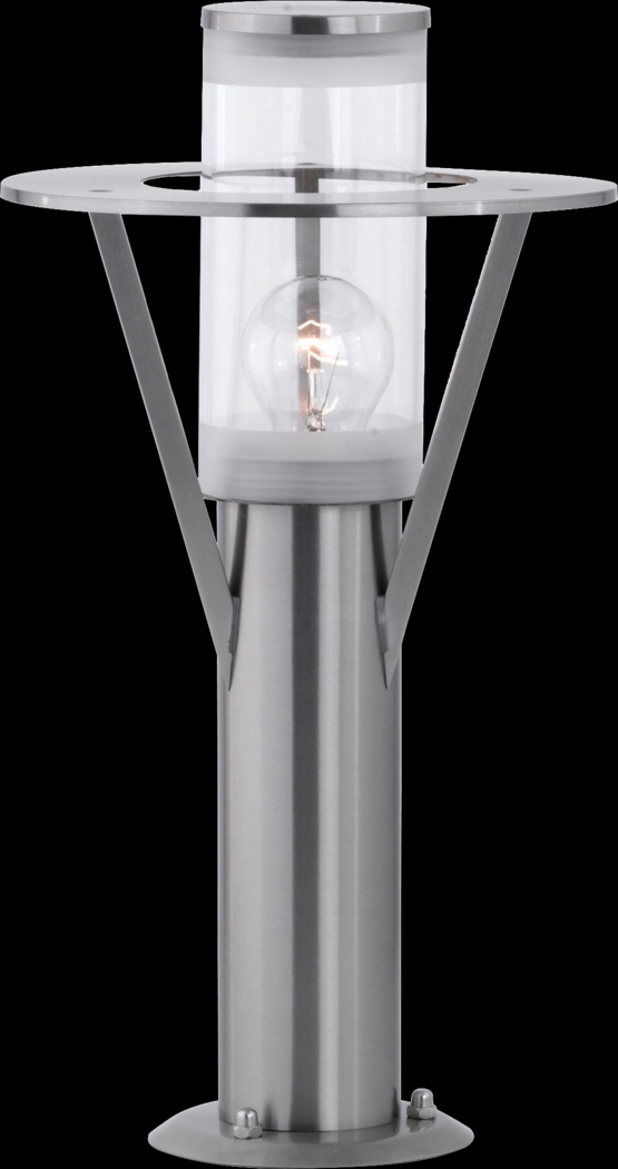 Perrott Bend Silver Outdoor Lamp - Thumbnail - Image 1