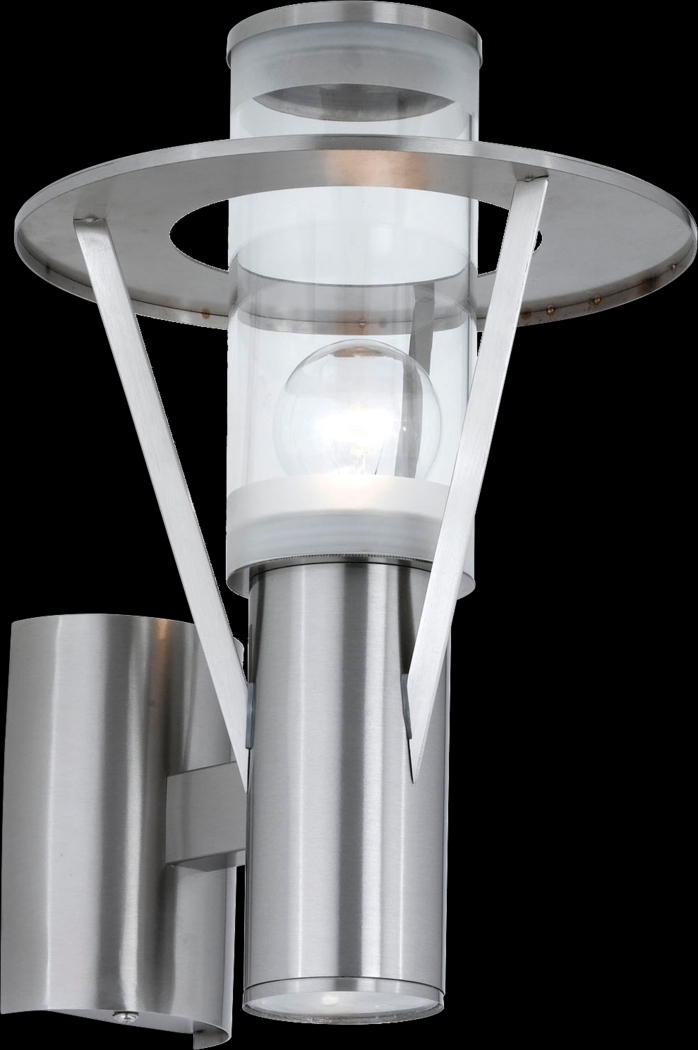 Perrott Bend Silver Outdoor Sconce - Thumbnail - Image 1