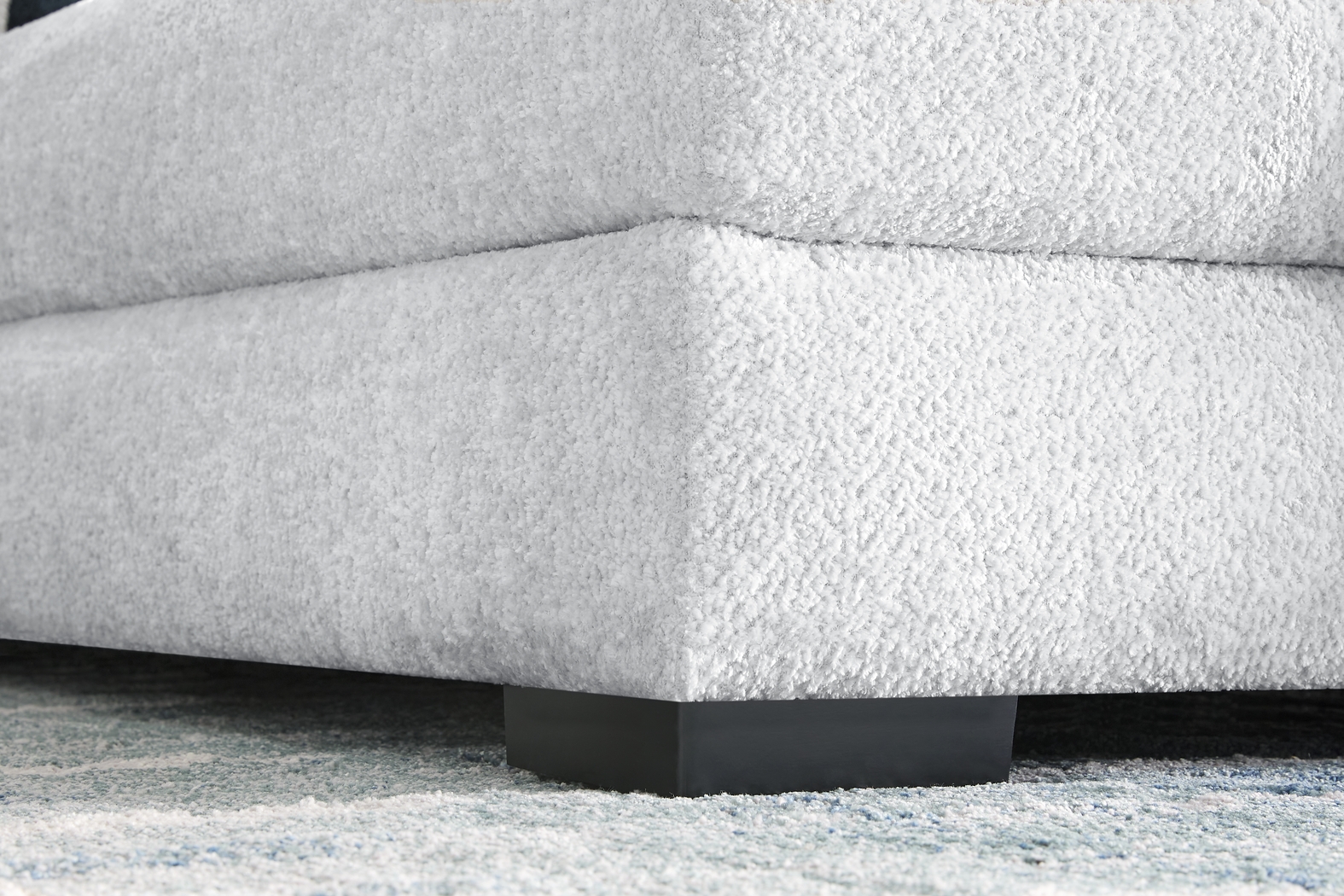 Perry Gray 3 Pc Sectional Living Room - Thumbnail - Image 7