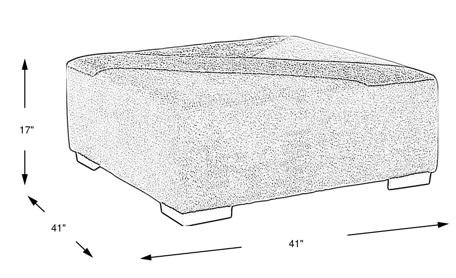 Dimension Image. Please refer to the Dimension Tab on this page for dimension details.